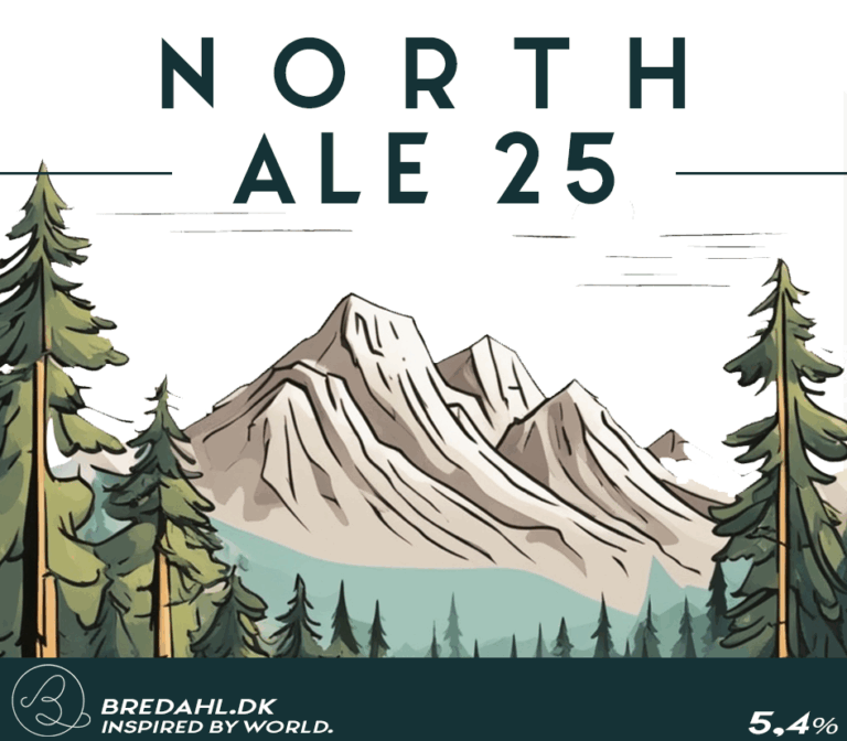 Etiket for North Ale 25