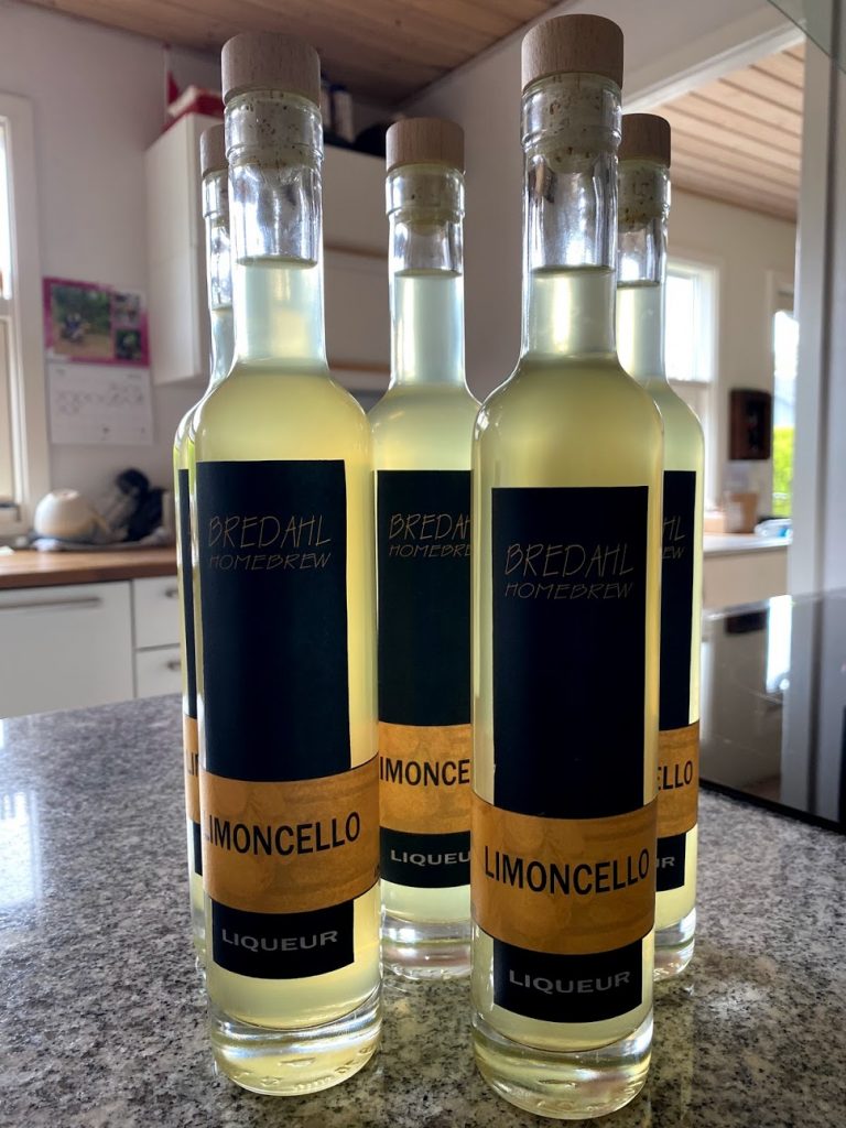 Etiket for LemonCello