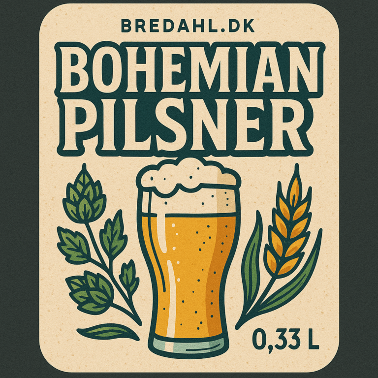 Etiket for Bohemian Pilsner