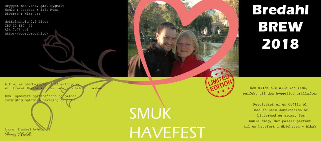 Etiket for Smuk Havefest
