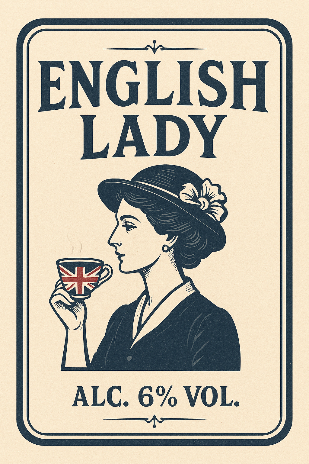 Etiket for English Lady