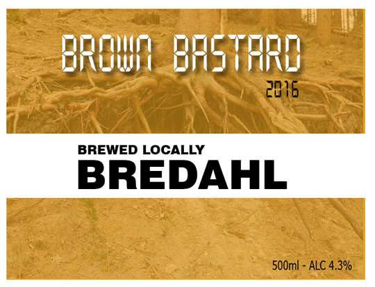 Etiket for Brown Bastard