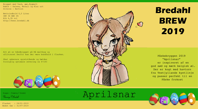 Etiket for Aprilsnar